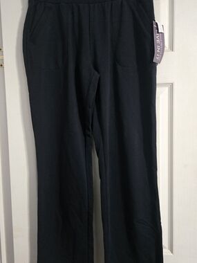 Christopher & Banks Black Wide Leg Pants